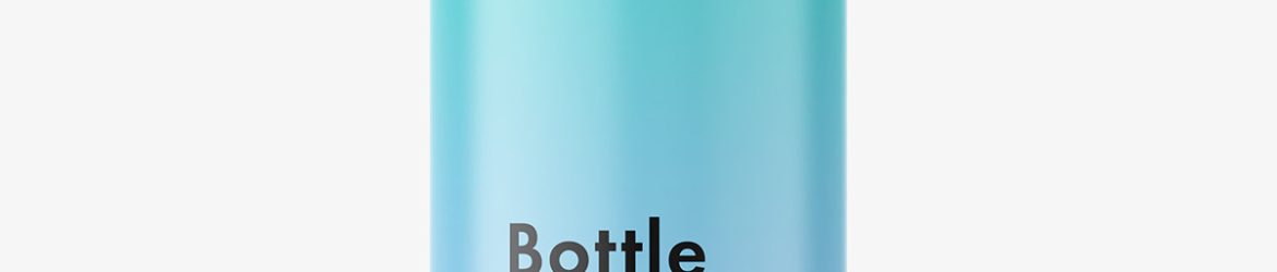 Universal bottle mockup / cream Universal bottle mockup / cream
