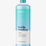 Universal bottle mockup / cream