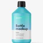 Universal bottle mockup / matt
