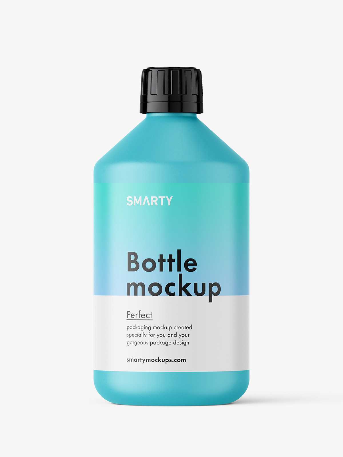 Universal bottle mockup / matt