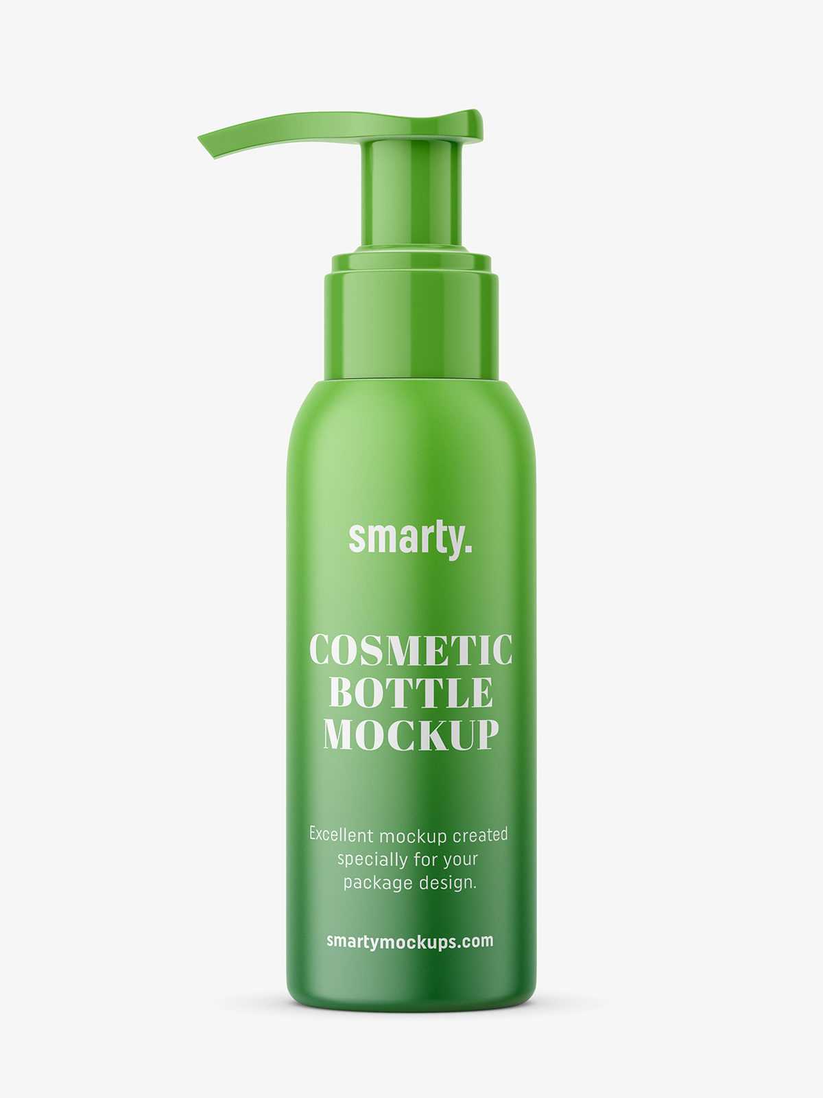Universal bottle with pump mockup / 100 ml