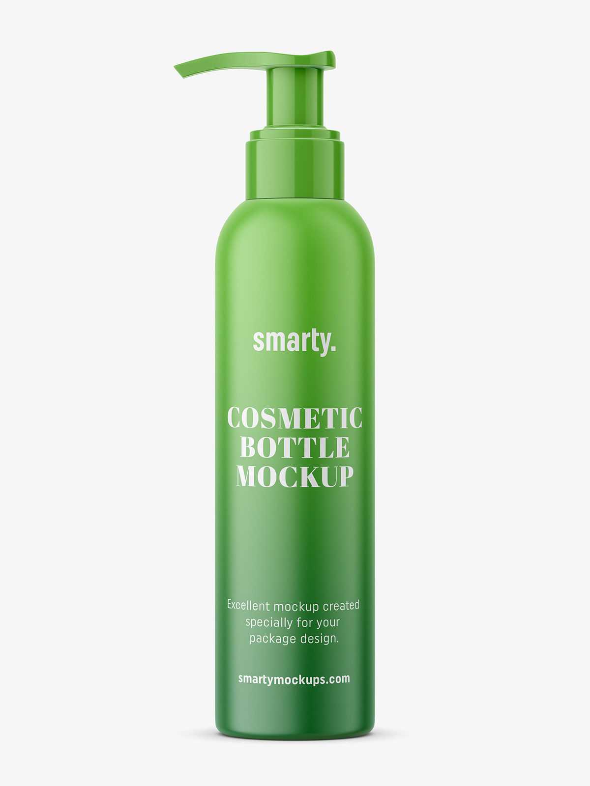 Universal bottle with pump mockup / 200 ml