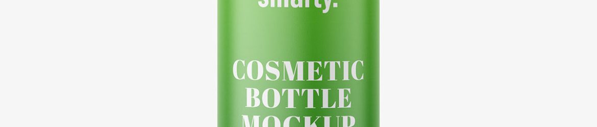 Universal bottle with pump mockup / 400 ml