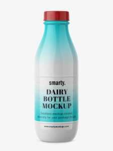 Universal dairy bottle / glossy