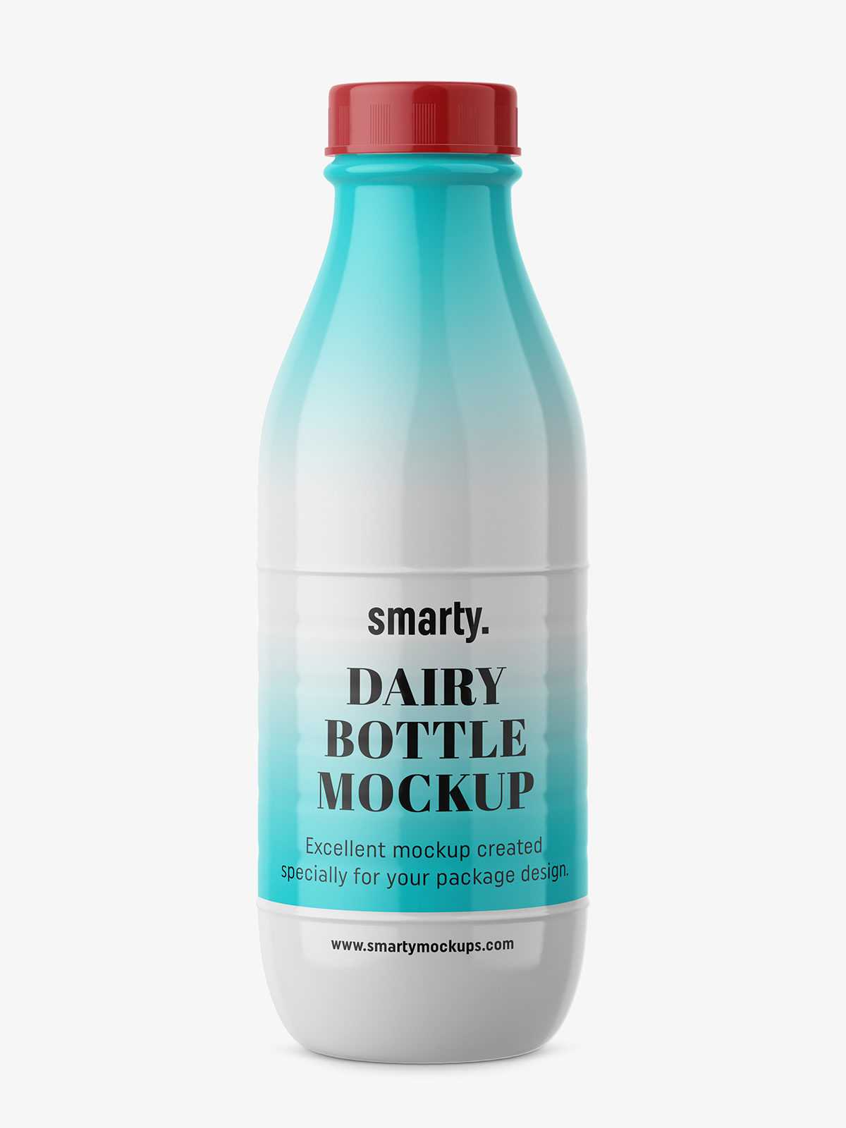 Universal dairy bottle / glossy
