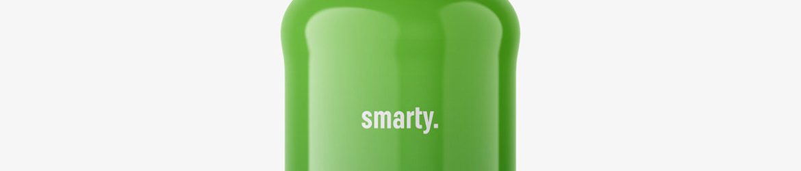 Universal food bottle mockup / glossy