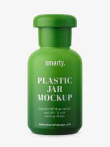 Universal matt bottle mockup