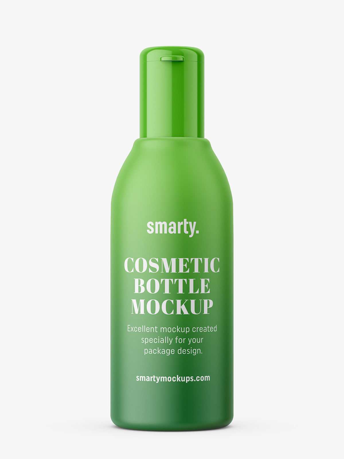 Universal matt plastic bottle