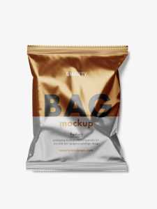 Universal metallic bag mockup