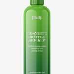 Universal plastic bottle mockup / glossy