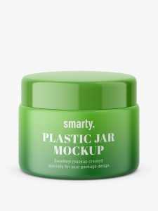 Universal plastic jar / matt