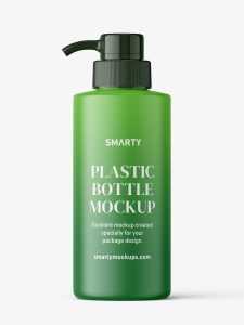 Universal pump bottle mockup / matt