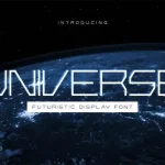 Universe Display Font