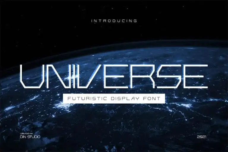 Universe Display Font