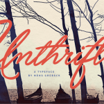 Unthrift font