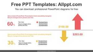 Up-Down Arrow PowerPoint Diagram