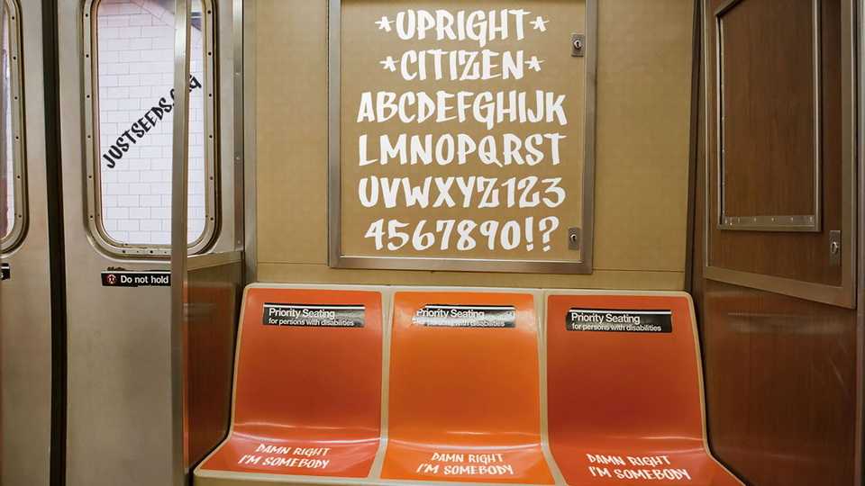 Upright Citizen Font › Fontesk