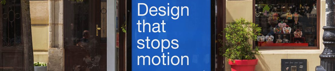 Urban citylight poster mockup Urban citylight poster mockup