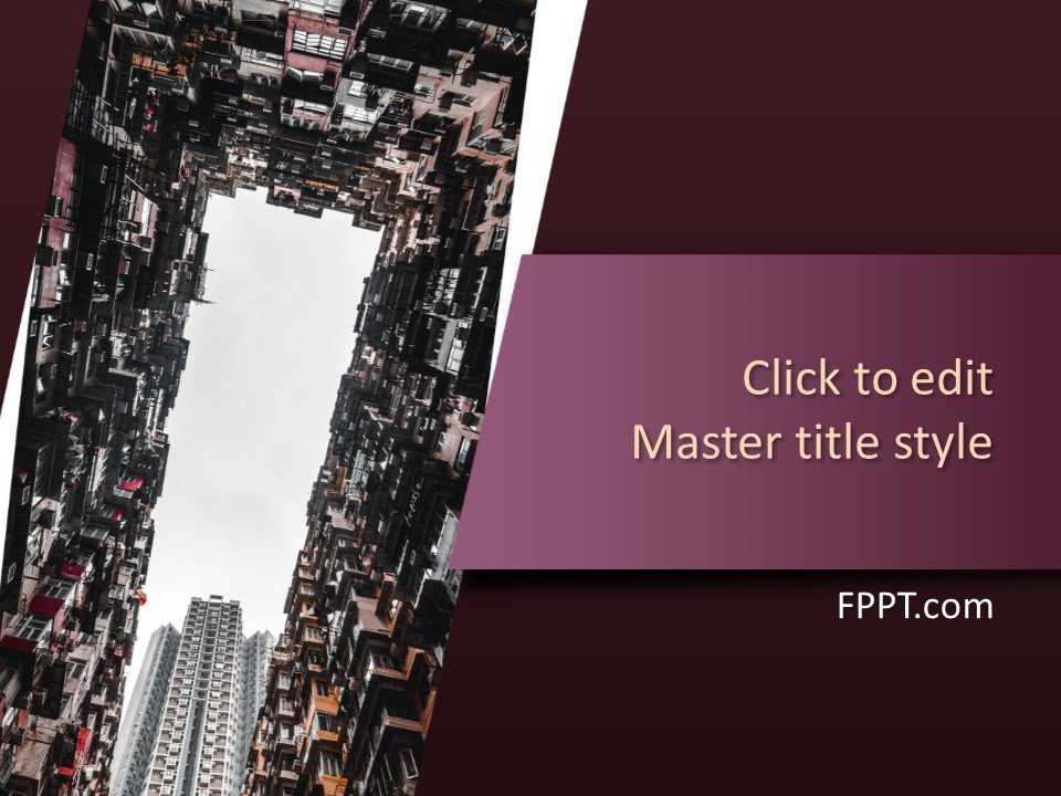 Urban Design PowerPoint Template
