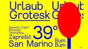 Urlaub Grotesk Font › Fontesk