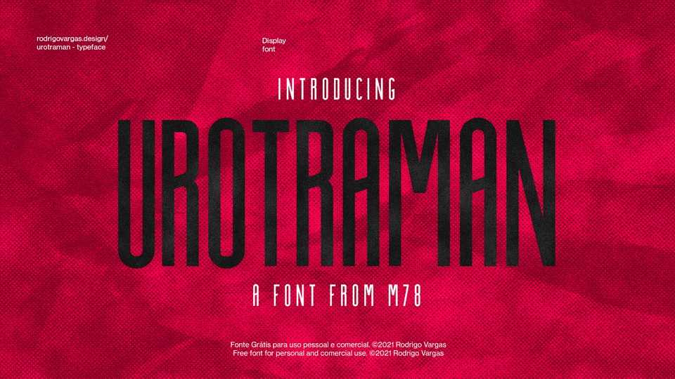 Urotraman Font › Fontesk