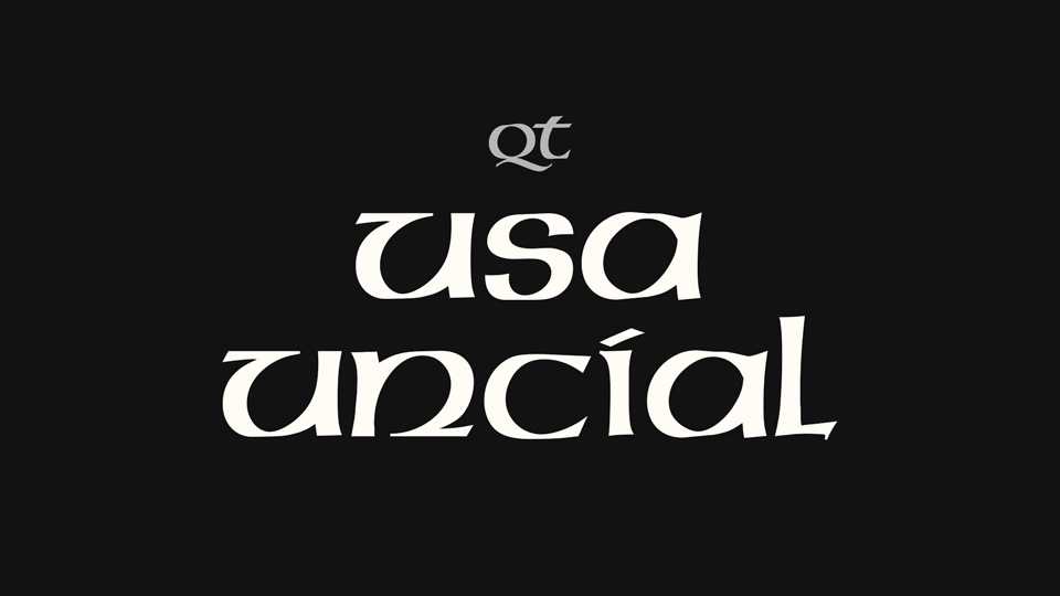 USA Uncial Font › Fontesk