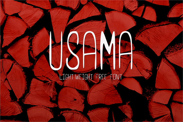 UsamaLight Font