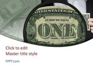 USD Dollar PowerPoint Template