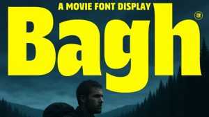 UT Bagh Display Font › Fontesk