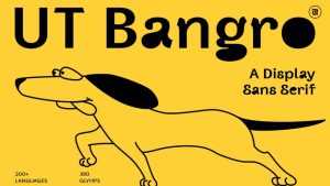 UT Bangro Font › Fontesk