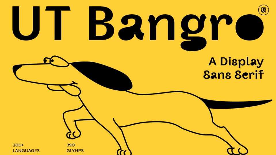 UT Bangro Font › Fontesk
