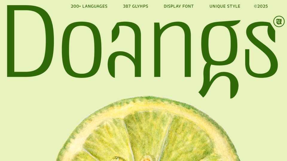 UT Doangs Font › Fontesk