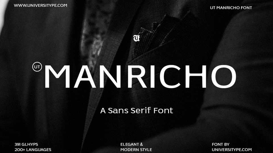 UT Manricho Font › Fontesk