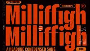 UT Milliffigh Font › Fontesk