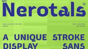 UT Nerotals Font › Fontesk