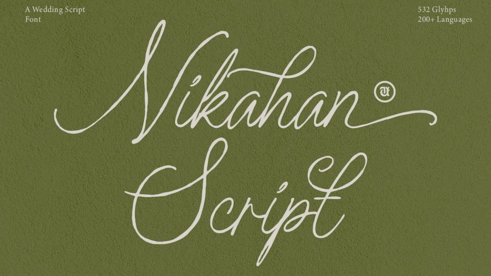 UT Nikahan Script Font › Fontesk