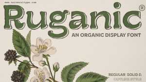 UT Ruganic Font › Fontesk