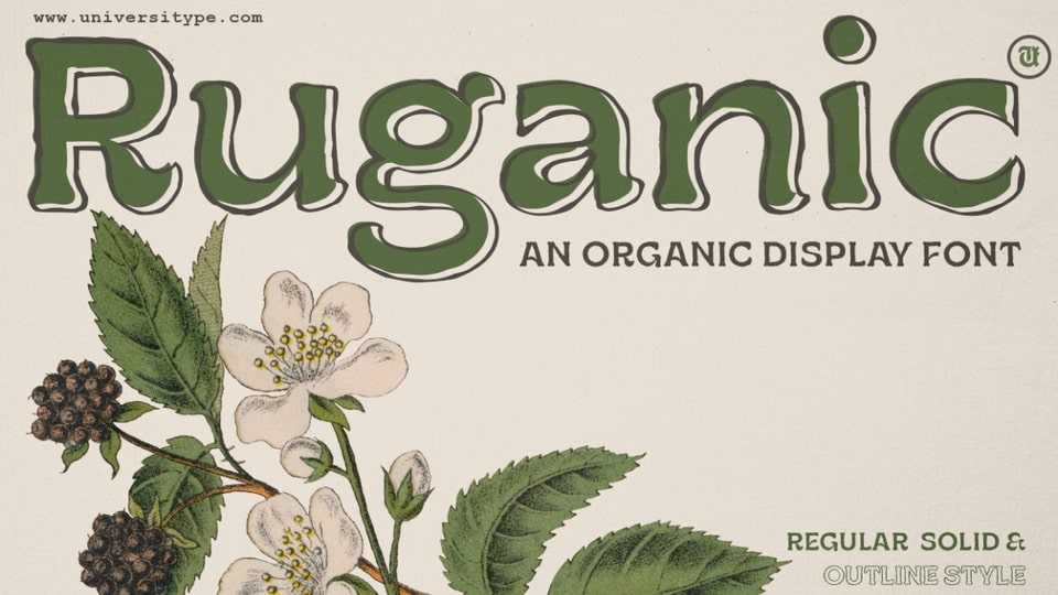 UT Ruganic Font › Fontesk