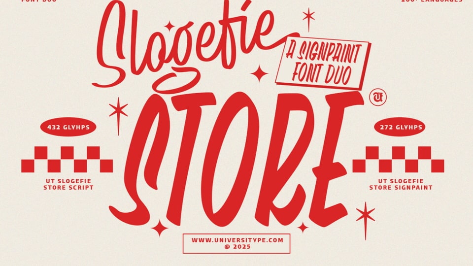 UT Slogefie Store Font Duo › Fontesk