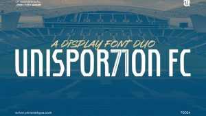UT Unisportion FC Font Duo › Fontesk