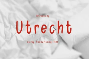 Utrecth Script Font