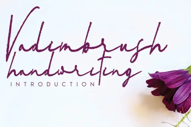 Vadimbrush Brush Font
