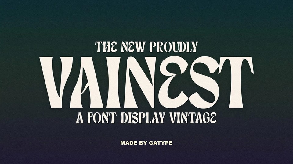 Vainest Font › Fontesk