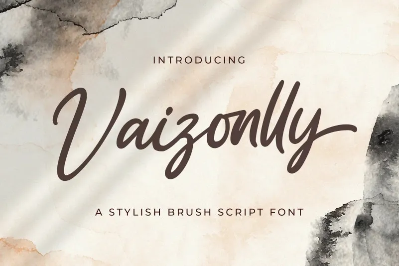 Vaizonlly Script Font