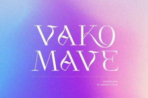 Vako Mave Font