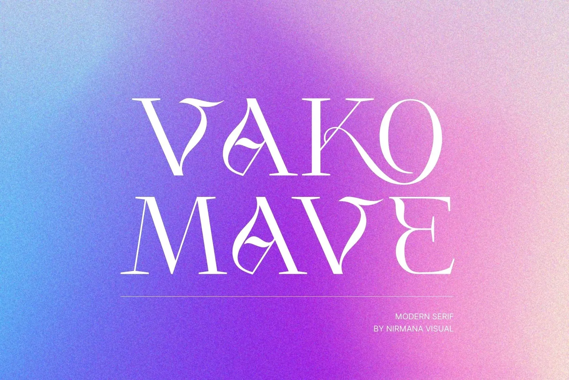 Vako Mave Font