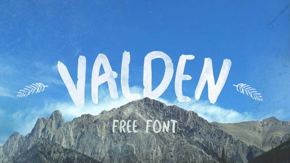 Valden Font › Fontesk