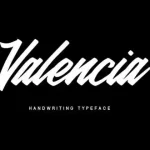 Valencia Calligraphy Font