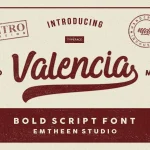 Valencia Script Font