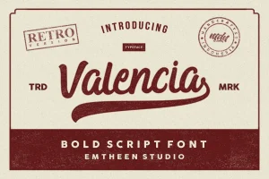 Valencia Script Font